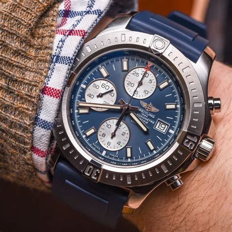 breitling automatic chronograph watch.